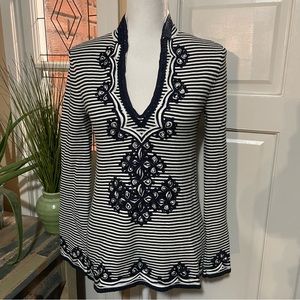 Tory Burch Striped Top